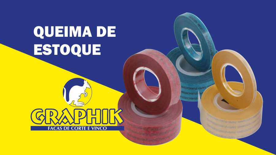 Promoção queima de estoque fitas de calço